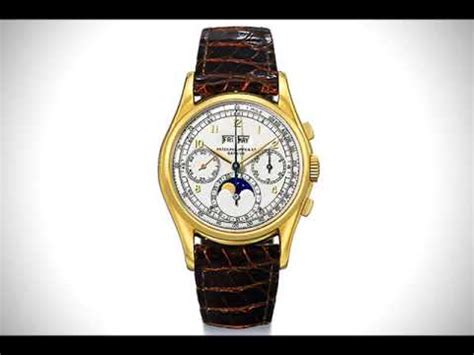 .5 Million Dollar Patek Philippe 1943 Watch Ref. 1527